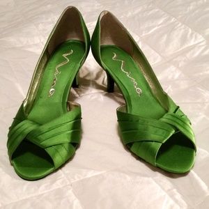 Green Nina Dress Shoes